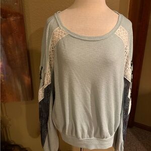 Free People Boho Pullover